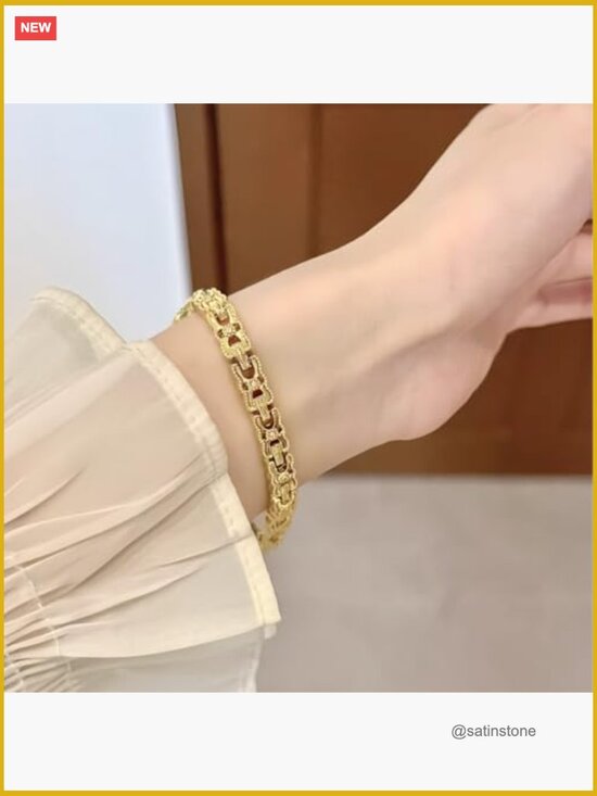 Vintage Gold Oval Quartz Watch - Alloy Steel Band, Roman Numerals, Slim Bracelet main image 4